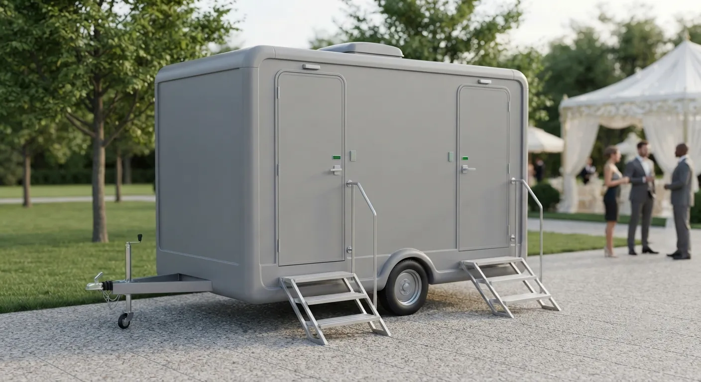 2 Stall Restroom Trailer in Portsmouth Heights, VA