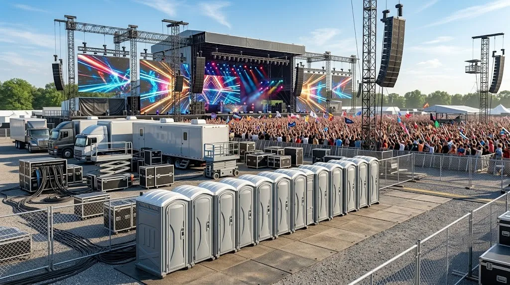Concert Restroom Rental in Portsmouth Heights, VA